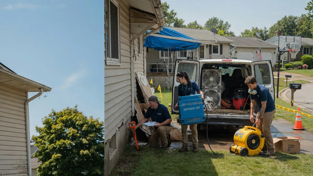 Ceiling Leak Cleanup in Wauconda, IL near me